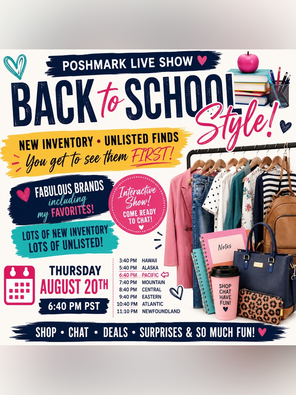 Back to School Live Show!!